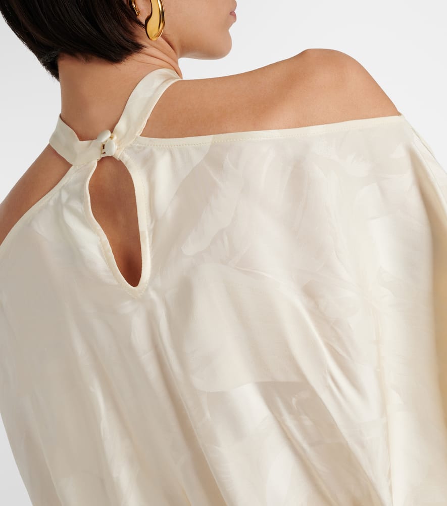 Taller Marmo Bridal Cyclades Callass jacquard gown