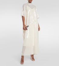 Taller Marmo C.Z. Disco sequined gown