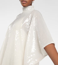 Taller Marmo C.Z. Disco sequined gown