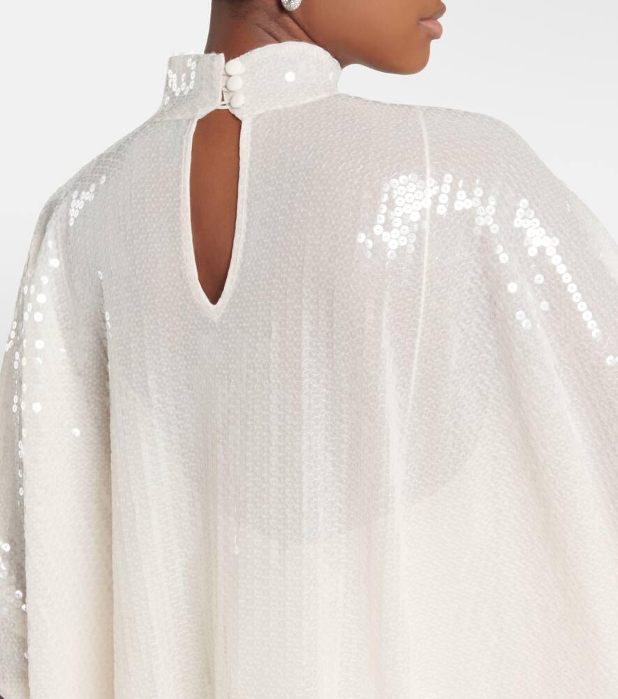 Taller Marmo C.Z. Disco sequined gown
