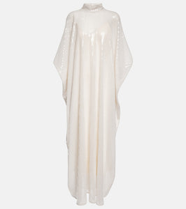 Taller Marmo C.Z. Disco sequined gown