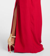 Taller Marmo Eolia cr√É¬™pe cady gown