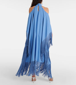 Taller Marmo Fringed cutout kaftan