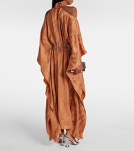 Taller Marmo Mambo Psychedelia satin kaftan