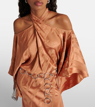 Taller Marmo Mambo Psychedelia satin kaftan