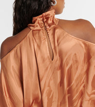 Taller Marmo Mambo Psychedelia satin kaftan