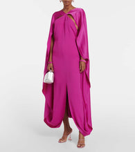 Taller Marmo Murcielago crêpe gown