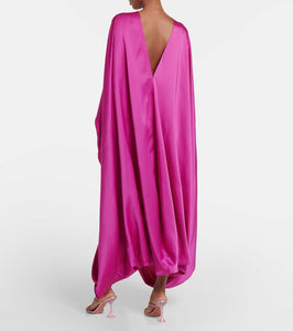 Taller Marmo Murcielago crêpe gown