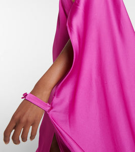 Taller Marmo Murcielago crêpe gown