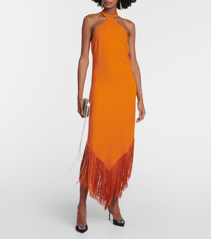 Taller Marmo Nina fringed maxi dress