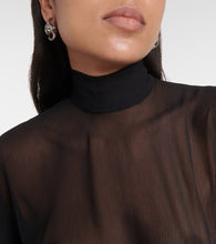 Taller Marmo Shangai silk gown