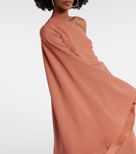Taller Marmo Sifnos one-shoulder  cady gown