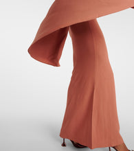 Taller Marmo Sifnos one-shoulder  cady gown