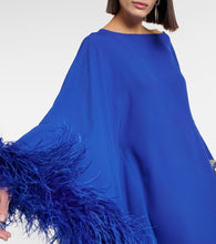 Taller Marmo Ubud Extravaganza feather-trimmed gown