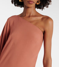 Taller Marmo Ubud Extravaganza feather-trimmed gown