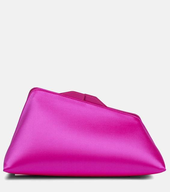 The Attico 8.30 PM silk-blend clutch. Shop The Attico Clutches for women now.