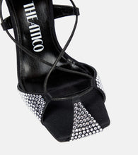 The Attico Adele embellished sandals