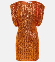 The Attico Annie sequined minidress. Attico Annie亮片迷你连衣裙