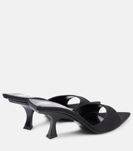 The Attico Bes satin mules