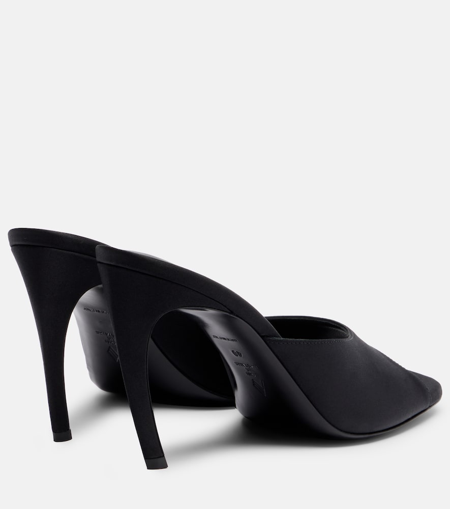 The Attico Betta satin mules
