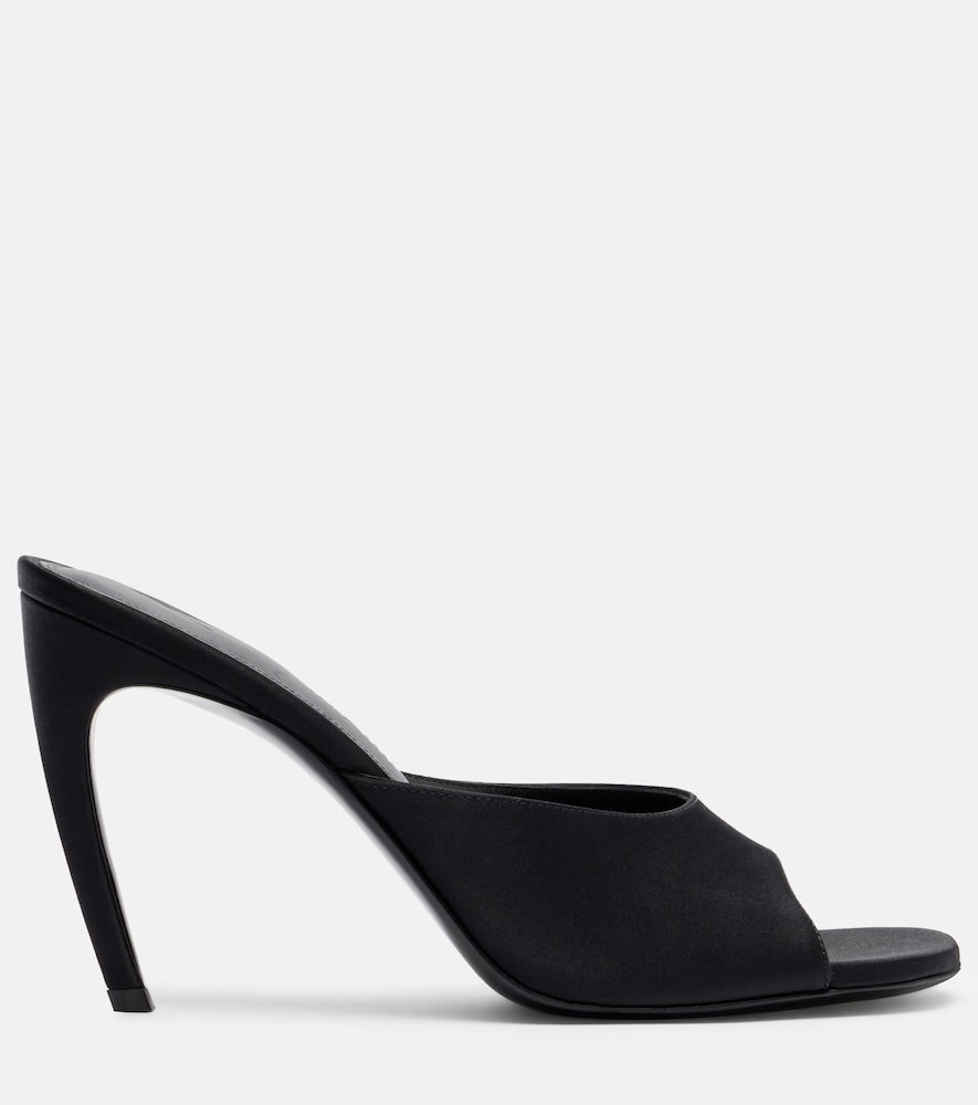 The Attico Betta satin mules