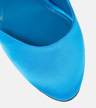 The Attico Carrie satin pumps