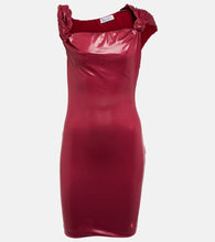 The Attico Cassie jersey minidress. Attico Cassie 平纹针织迷你连衣裙