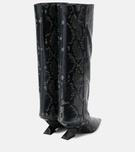 The Attico Cheope 60 leather knee-high boots