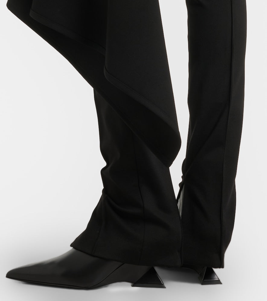 The Attico Cheope leather ankle boots