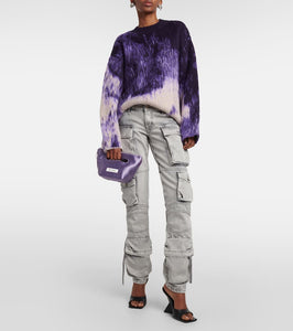 The Attico Cheope leather mules