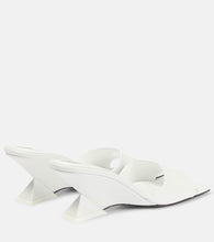 The Attico Cheope leather mules