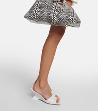 The Attico Cheope leather mules
