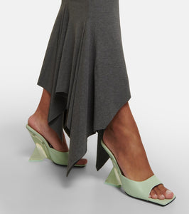 The Attico Cheope leather mules