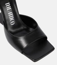 The Attico Cheope leather mules