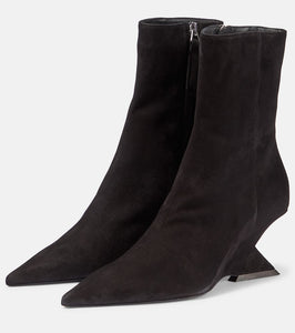 The Attico Cheope suede leather ankle boots 60mm
