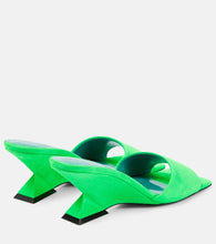 The Attico Cheope suede leather mules