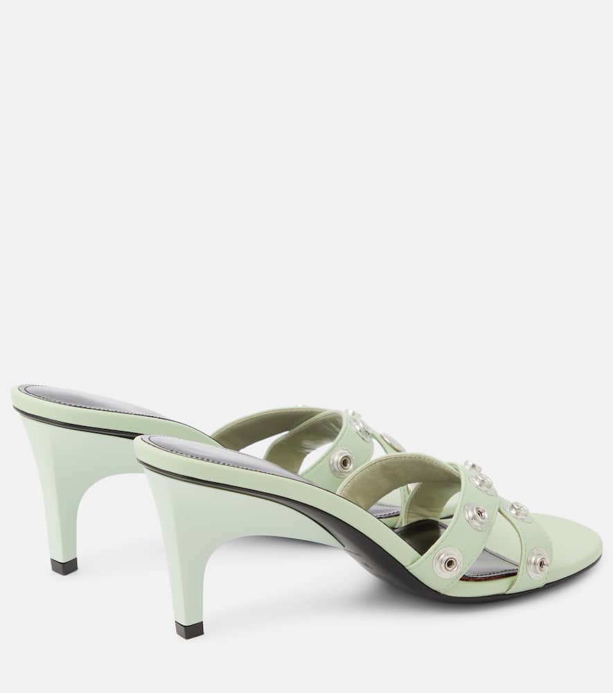 The Attico Cosmo leather sandals
