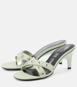 The Attico Cosmo leather sandals