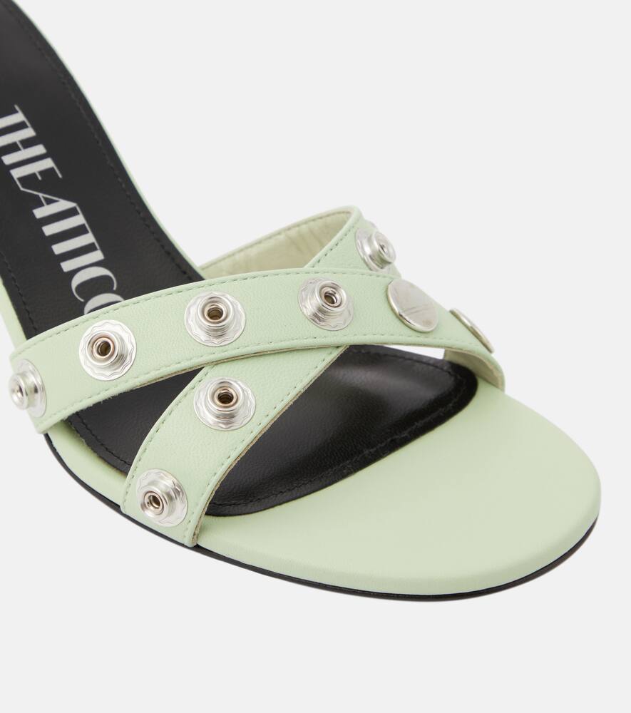 The Attico Cosmo leather sandals