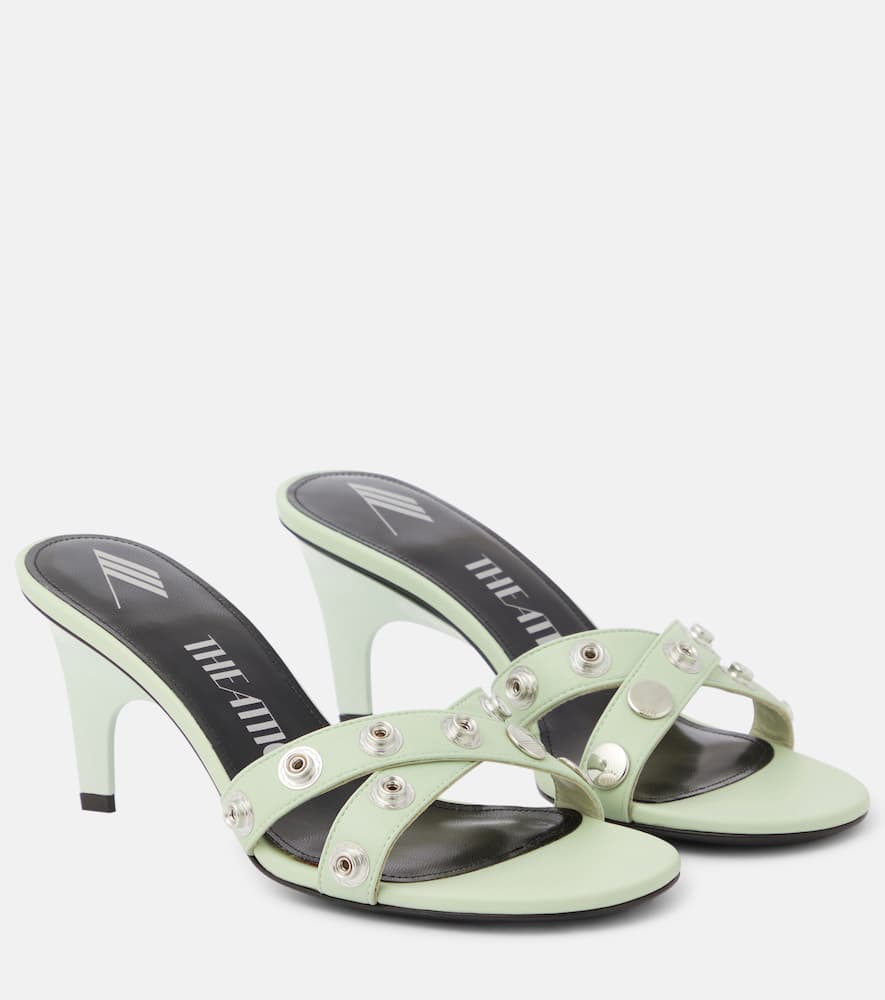 The Attico Cosmo leather sandals