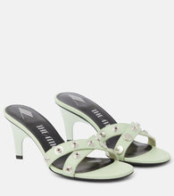 The Attico Cosmo leather sandals