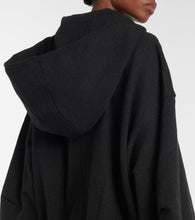 The Attico Cotton fleece hoodie