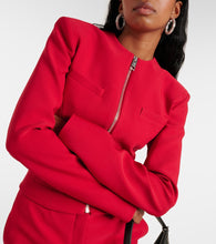 The Attico Cr√É¬™pe jacket