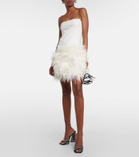 The Attico Devon embellished satin mules