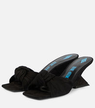 The Attico Duse suede leather sandals