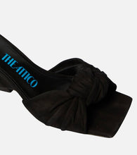 The Attico Duse suede leather sandals