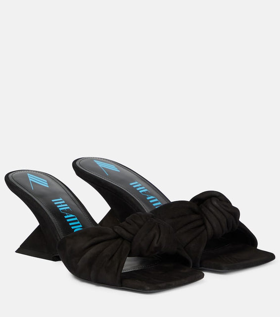 The Attico Duse suede leather sandals