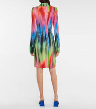 The Attico Elton printed shirt dress
