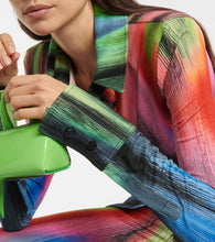 The Attico Elton printed shirt dress