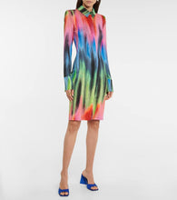 The Attico Elton printed shirt dress